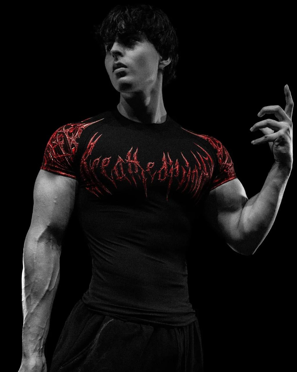 VOID TECH BLOODBORNE SHORTSLEEVE COMPRESSION (RUBY)