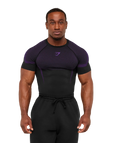 ONYX 5.0 T-SHIRT (BLACK/ATHLETIC PURPLE)