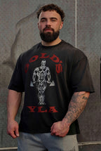 GOLD’S IRON LEGACY ICON TEES-4213 (BLACK)
