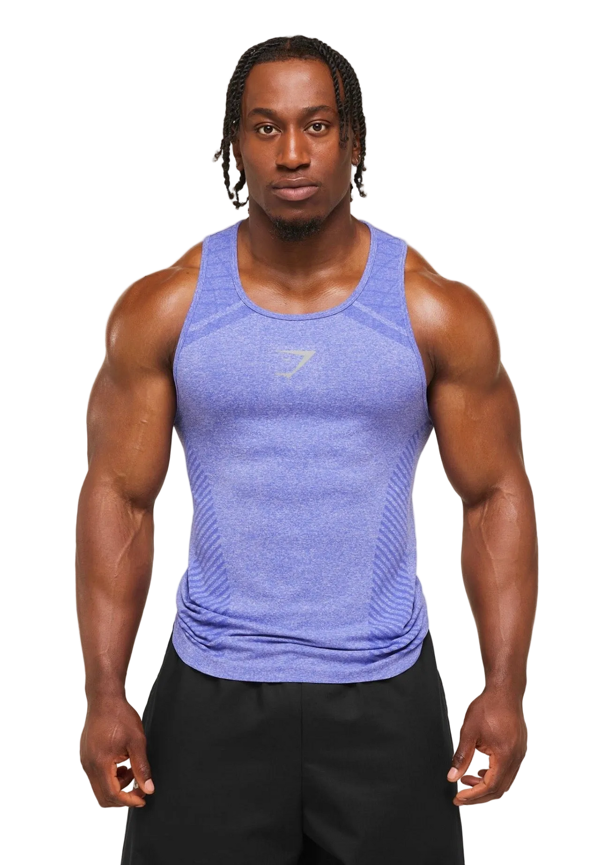 GYMSHARK DEVANT SEAMLESS TANK (AMETHYST)