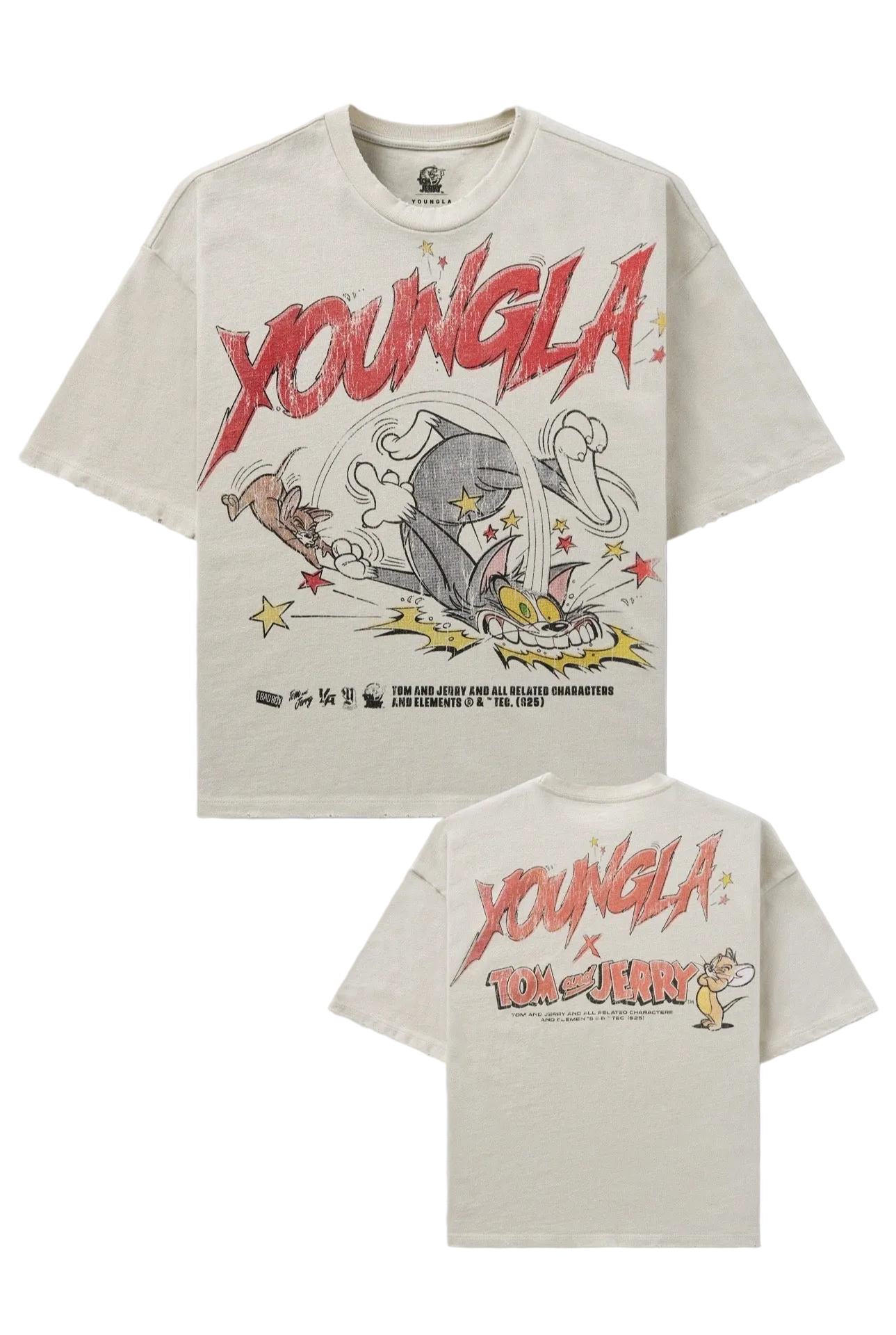 TOM & JERRY TEE-4082 (FIGHT TIME)