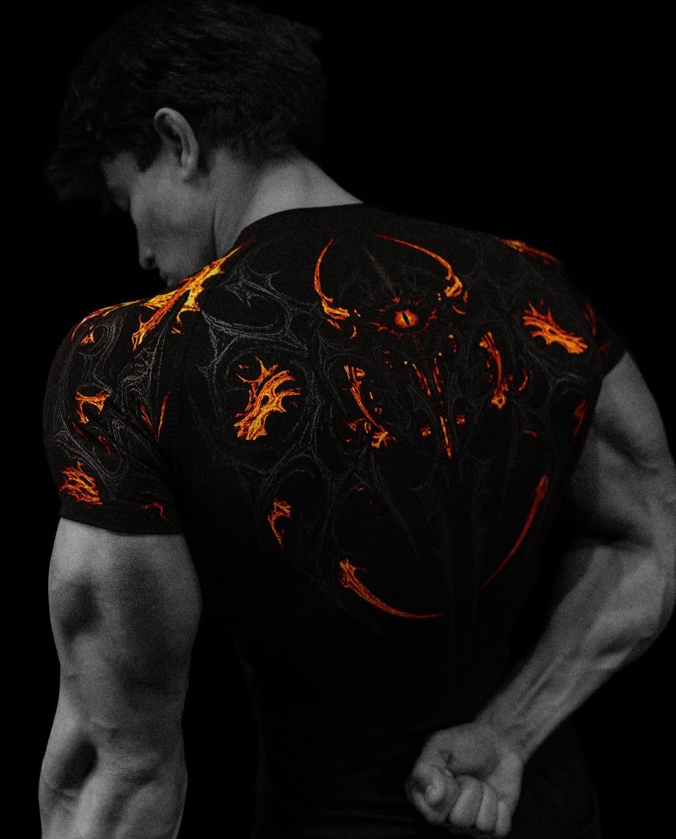 PARASITE SHORT SLEEVE COMPRESSION [INFERNO]