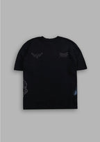 DARK LEGACY “SIDE BY SIDE” SERIES PREMIUM OVERSIZED TEE IN BLACK