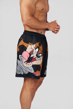 LOONEY TUNES BASKETBALL SHORTS-1098 (BLACK)