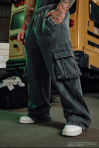 BATMAN ARMORED SWEATS-2131 (BLACK)