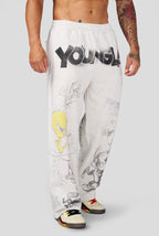 LOONEY TUNES SQUAD SWEATS-2183 (ALLOVER SKETCH)