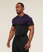 ONYX 5.0 T-SHIRT (BLACK/ATHLETIC PURPLE)