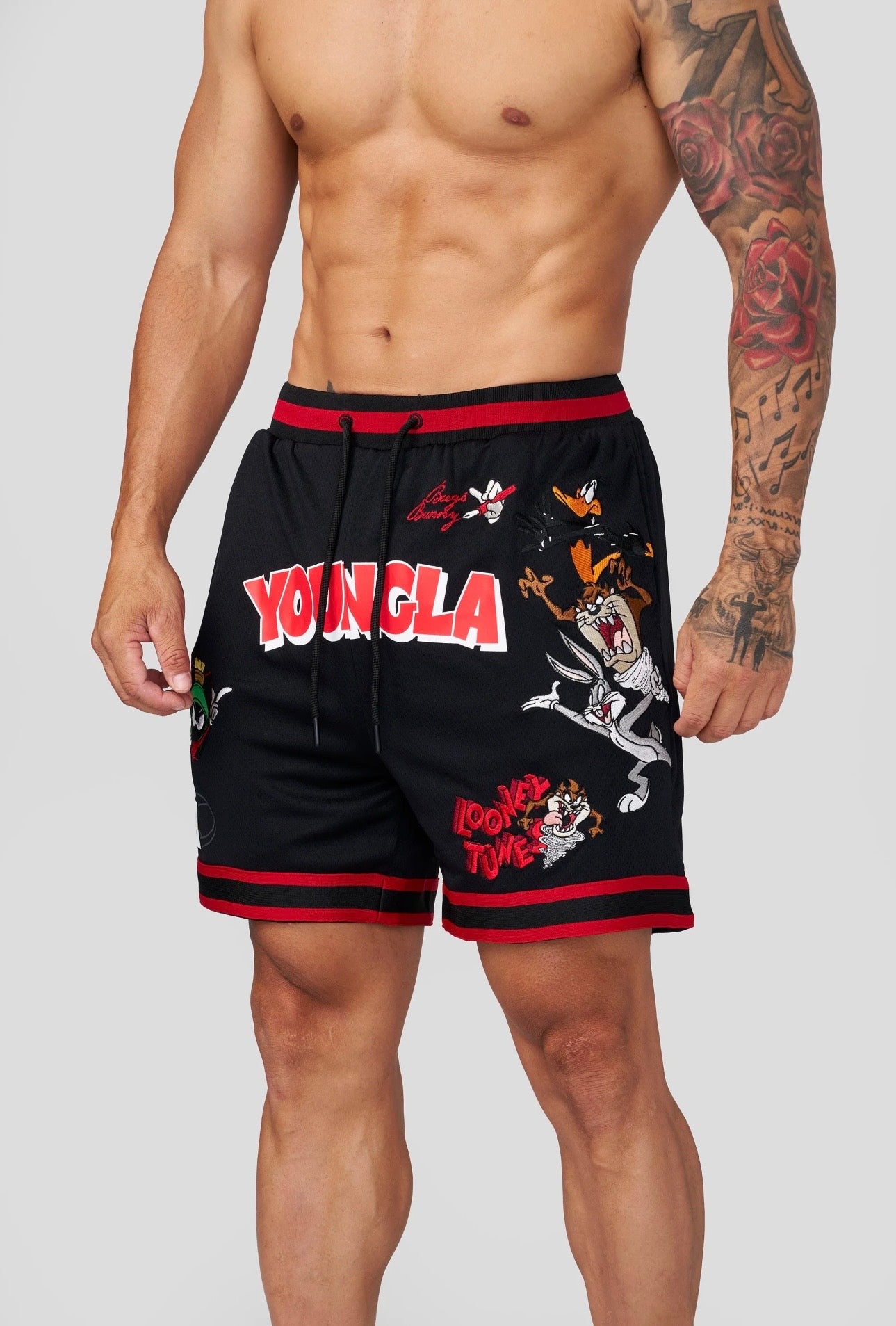 LOONEY TUNES EMBROIDERED PATCH-1071 (BLACK)