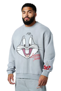 LOONEY TUNES FACES CREWNECKS-5255 (BUNNY F)