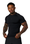 FORME COMPRESSION TEE-4339 (BLACK)