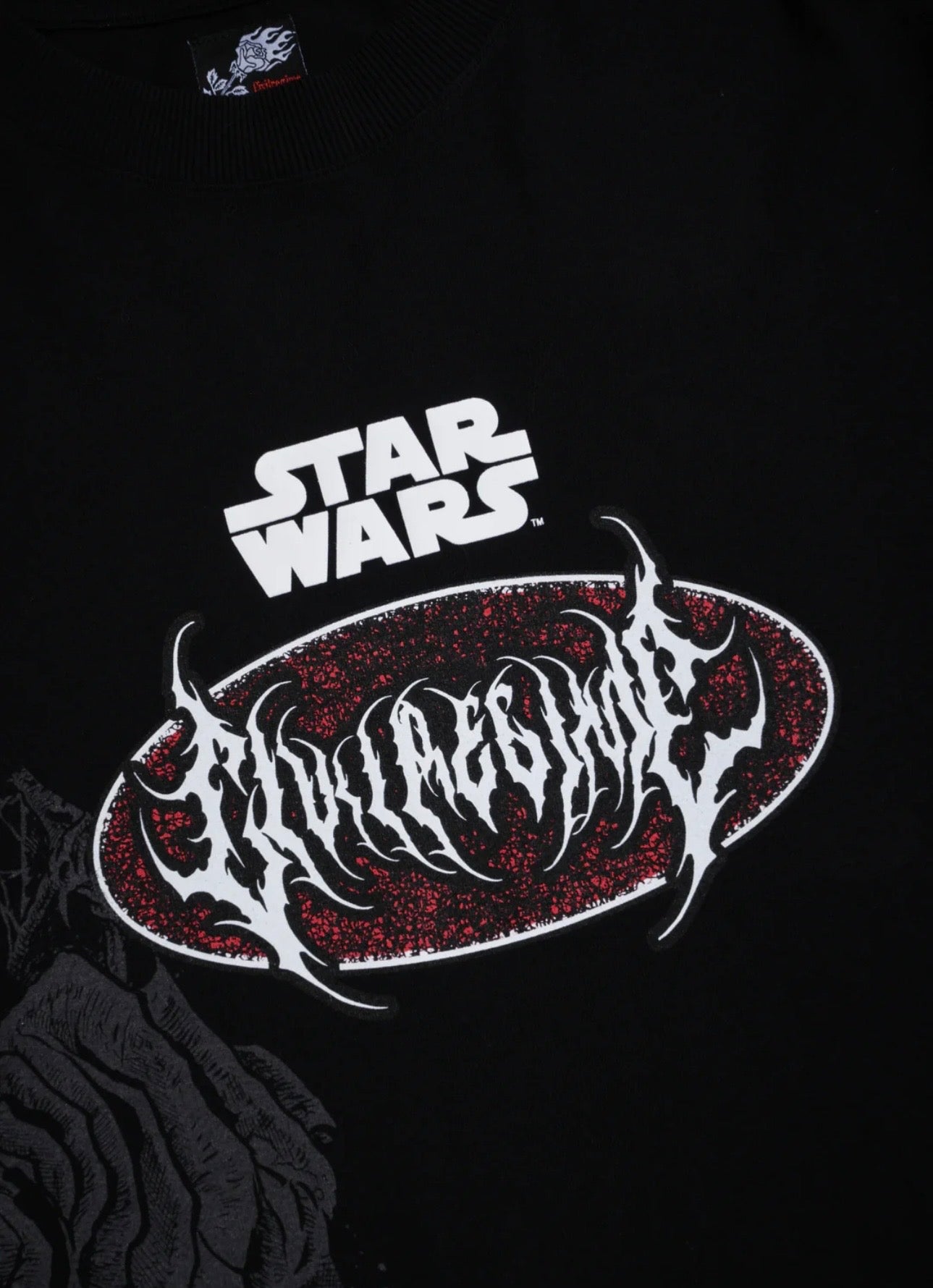 VADER’S GRIT 199X OVERSIZED TEE IN BLACK