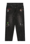 LOONEY TUNES DENIM JEANS-6035 (BLACK)
