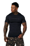 AIRFLEX COMPRESSION TEES-4083 (BLACK)
