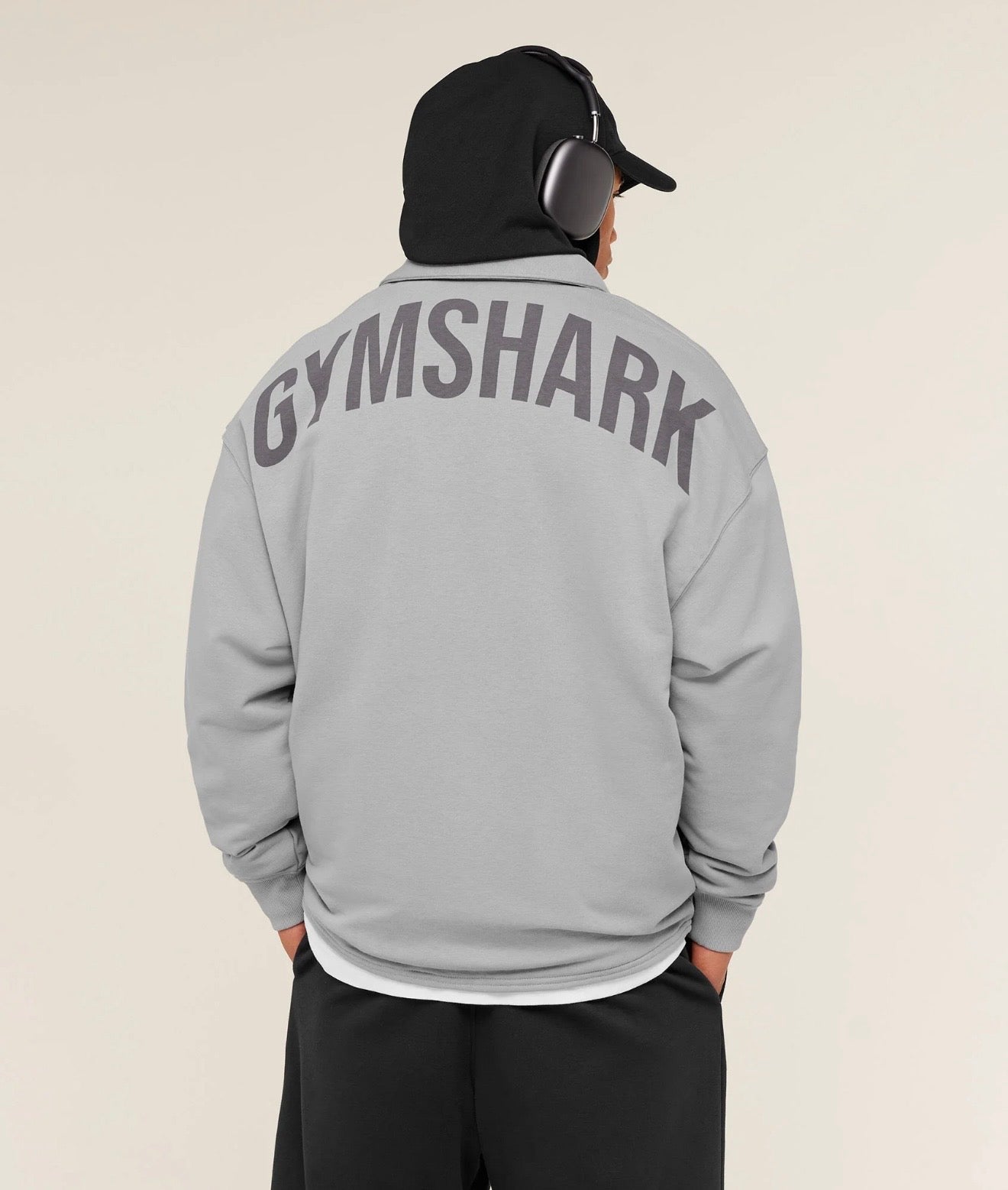 GYMSHARK POWER COACH JACKET (SMOKEY GREY)