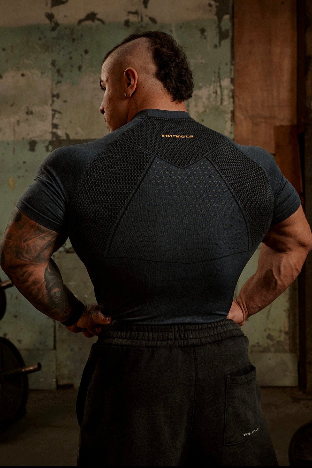 GOLD’S IRON LEGACY COMPRESSION-4286 (NAVY)