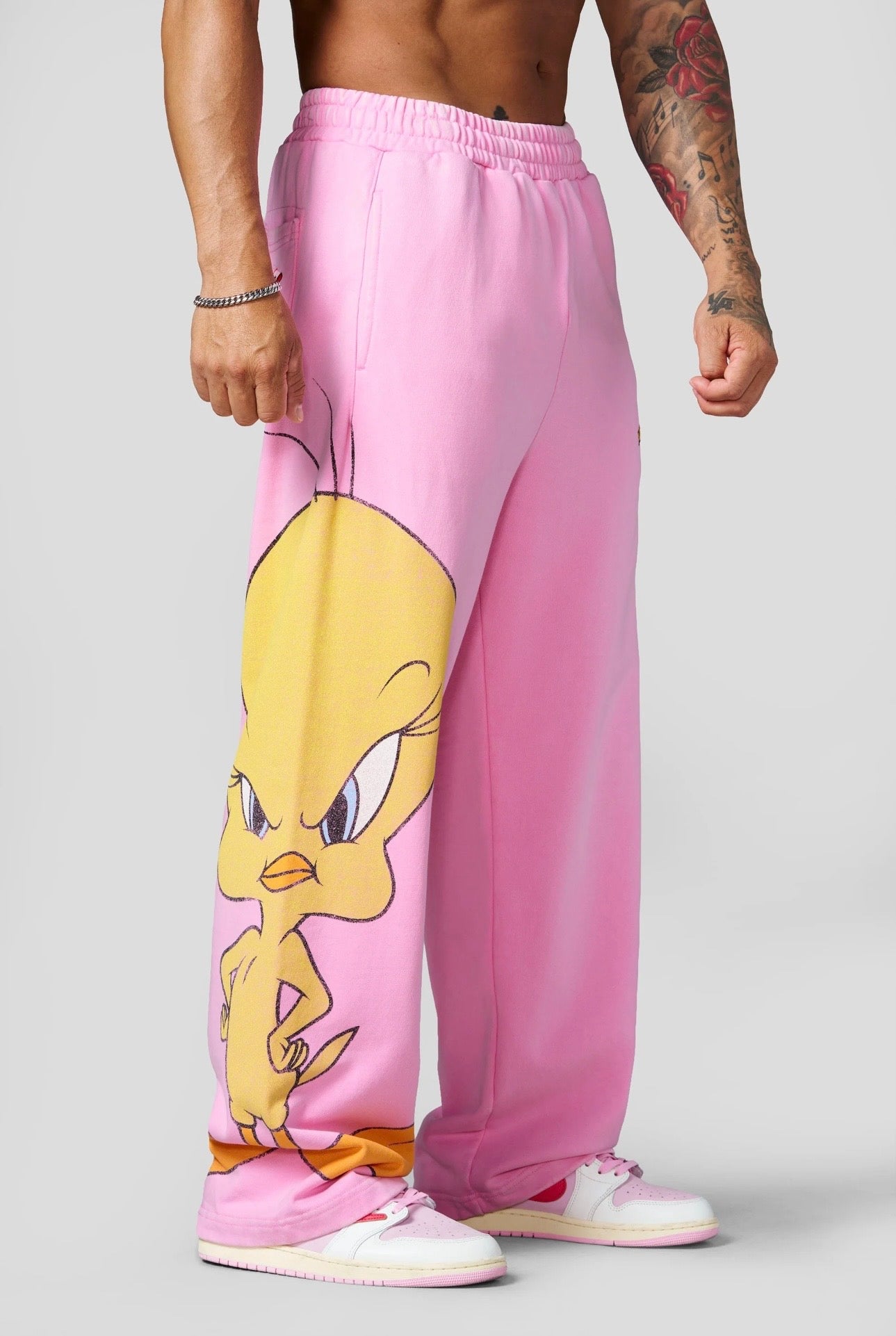 LOONEY TUNES CHARACTER SWEATS-2169 (TWEETY P)
