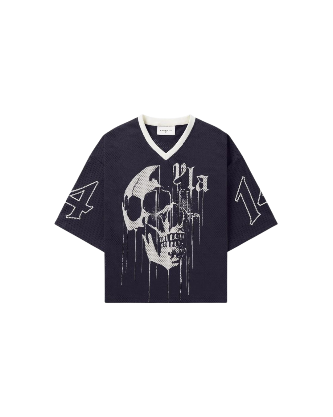 DRIPPY SKULL JERSEY-4051