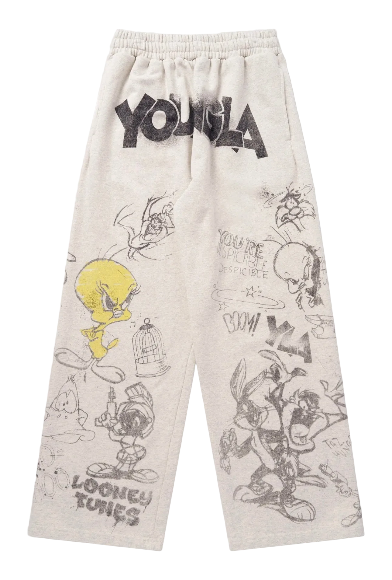 LOONEY TUNES SQUAD SWEATS-2183 (ALLOVER SKETCH)