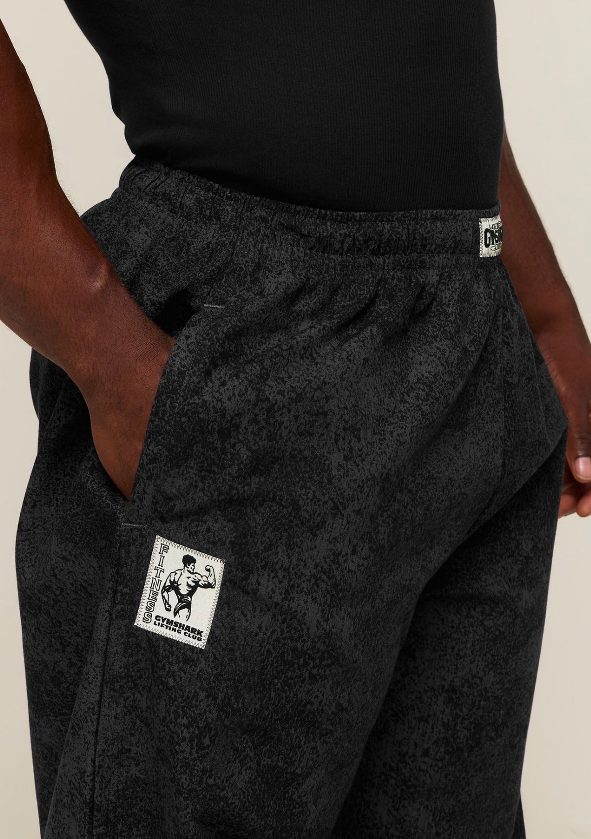 GYMSHARK STRAIGHT LEG PUMPER PANTS (ONYX GREY)