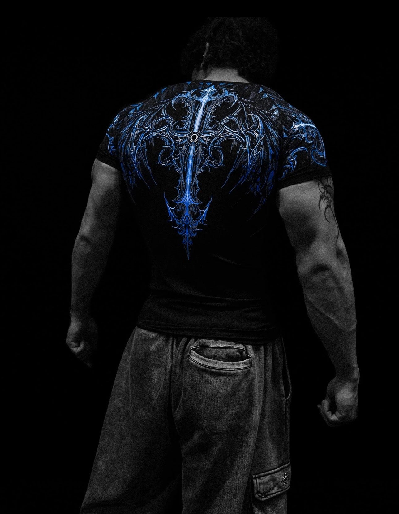 VOID TECH FALLEN KNIGHT SHORT SLEEVE COMPRESSION (PLATINUM)