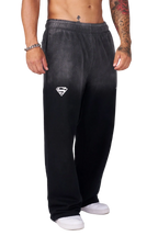 SUPERMAN SWEATS-2032 (BLACK)