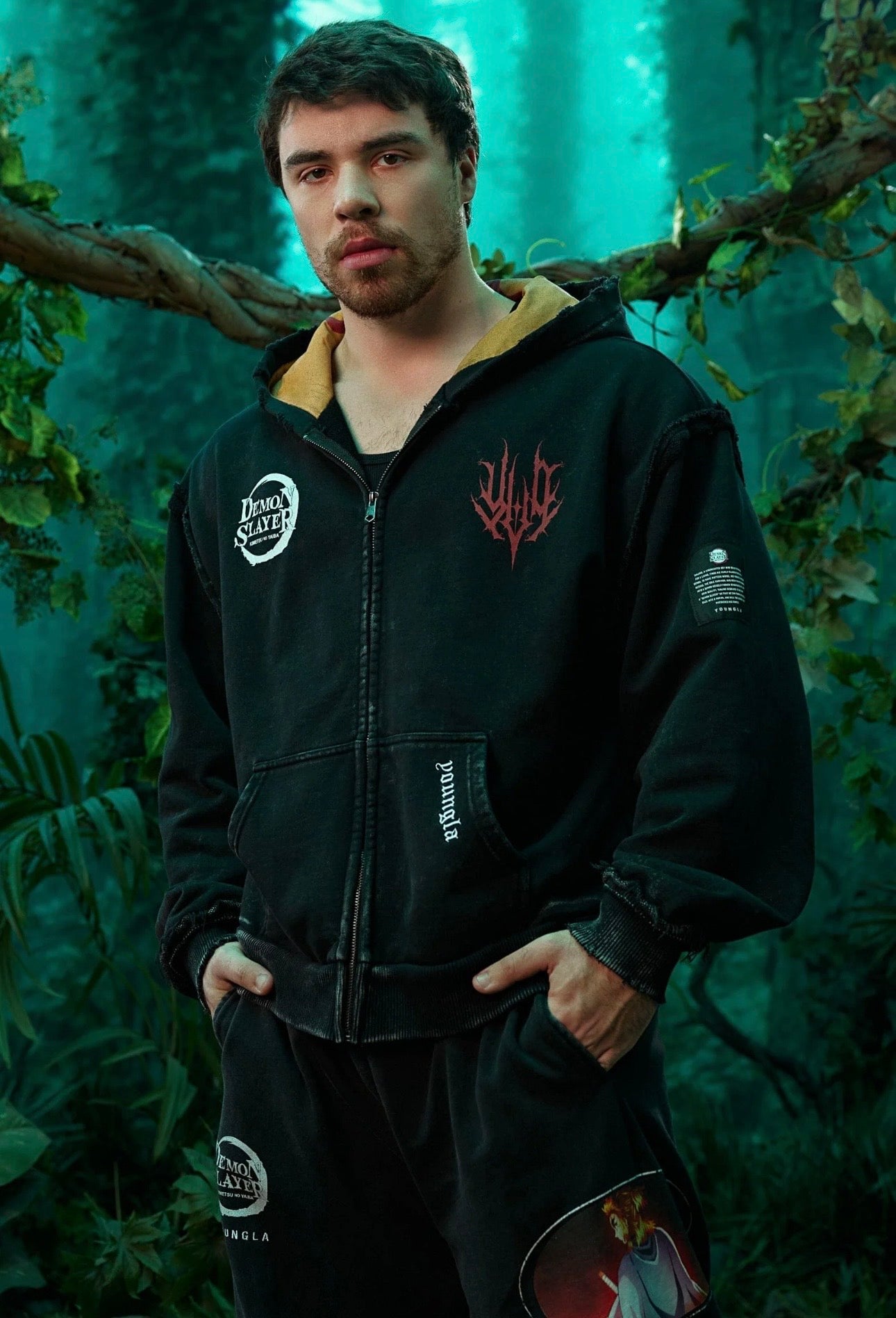 DEMON SLAYER:KIMETSU NO YAIBA-ZIP-UPS-5195 (FLAME HASHIRA)