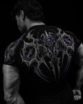 PARASITE SHORT SLEEVE COMPRESSION [HOLLOW PURPLE] (MORADA)