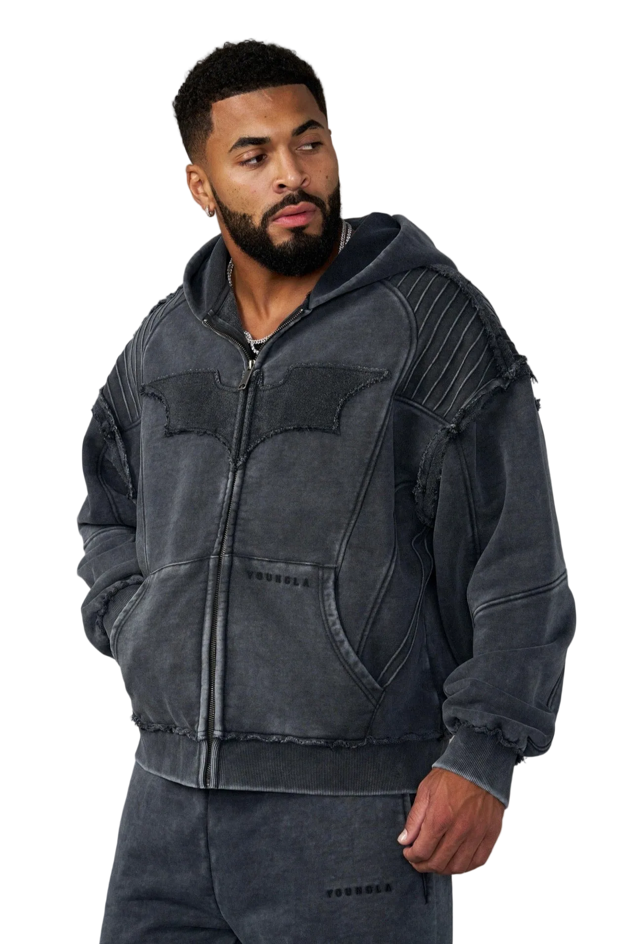 BATMAN ARMORED ZIP-UPS-5209 (GREY WASH)