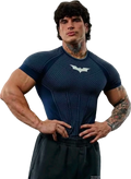 BATMAN COMPRESSION TEE-4259 (NAVY)