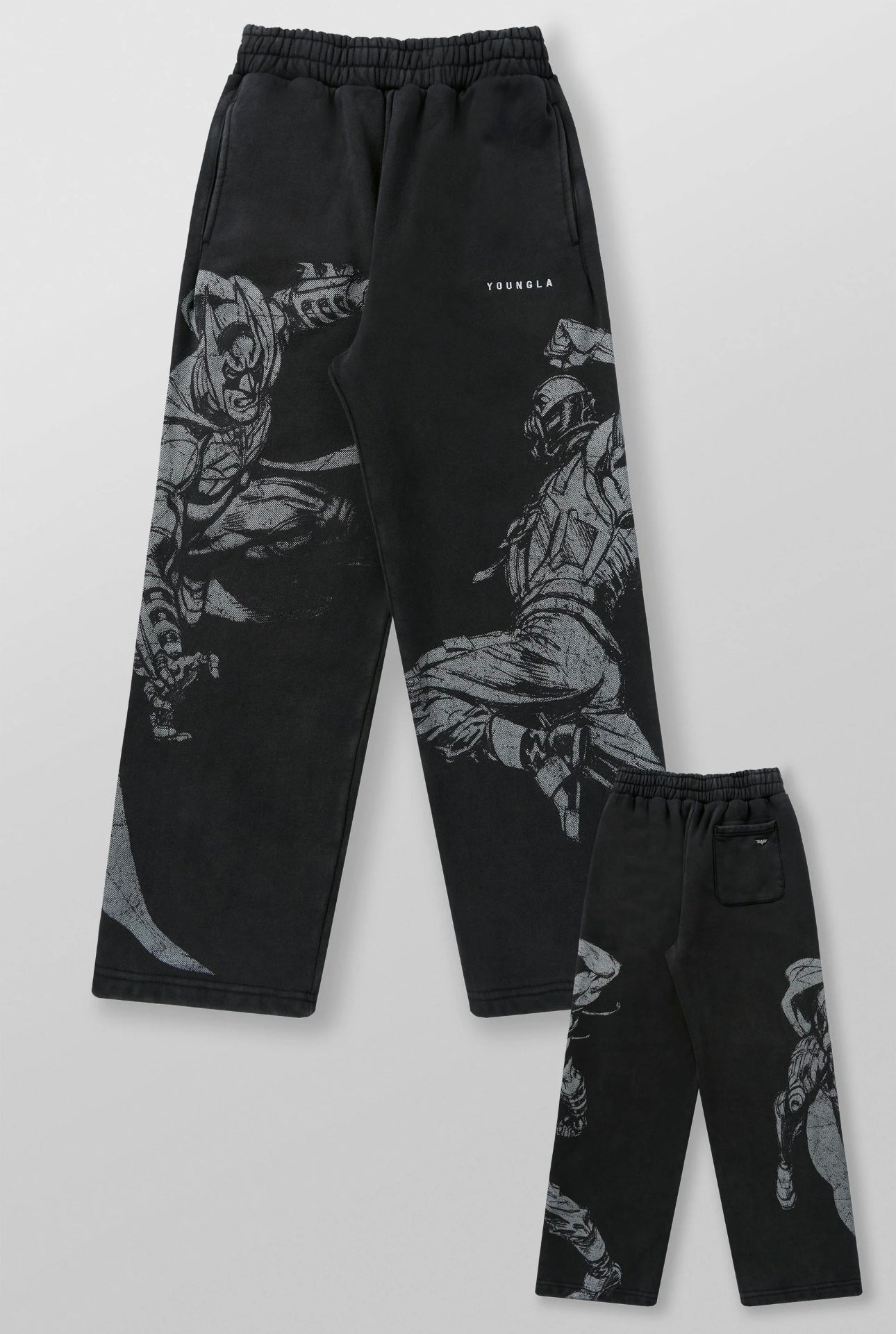 BATMAN LEGENDS JOGGERS-2158 (BATTLE BLACK)