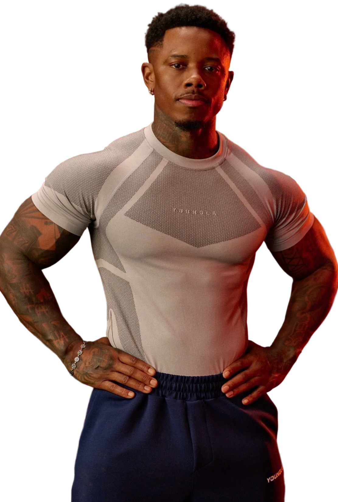 APEX COMPRESSION TEE-4294 (GREY)