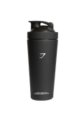 GYMSHARK MATTE METAL SHAKER (BLACK)