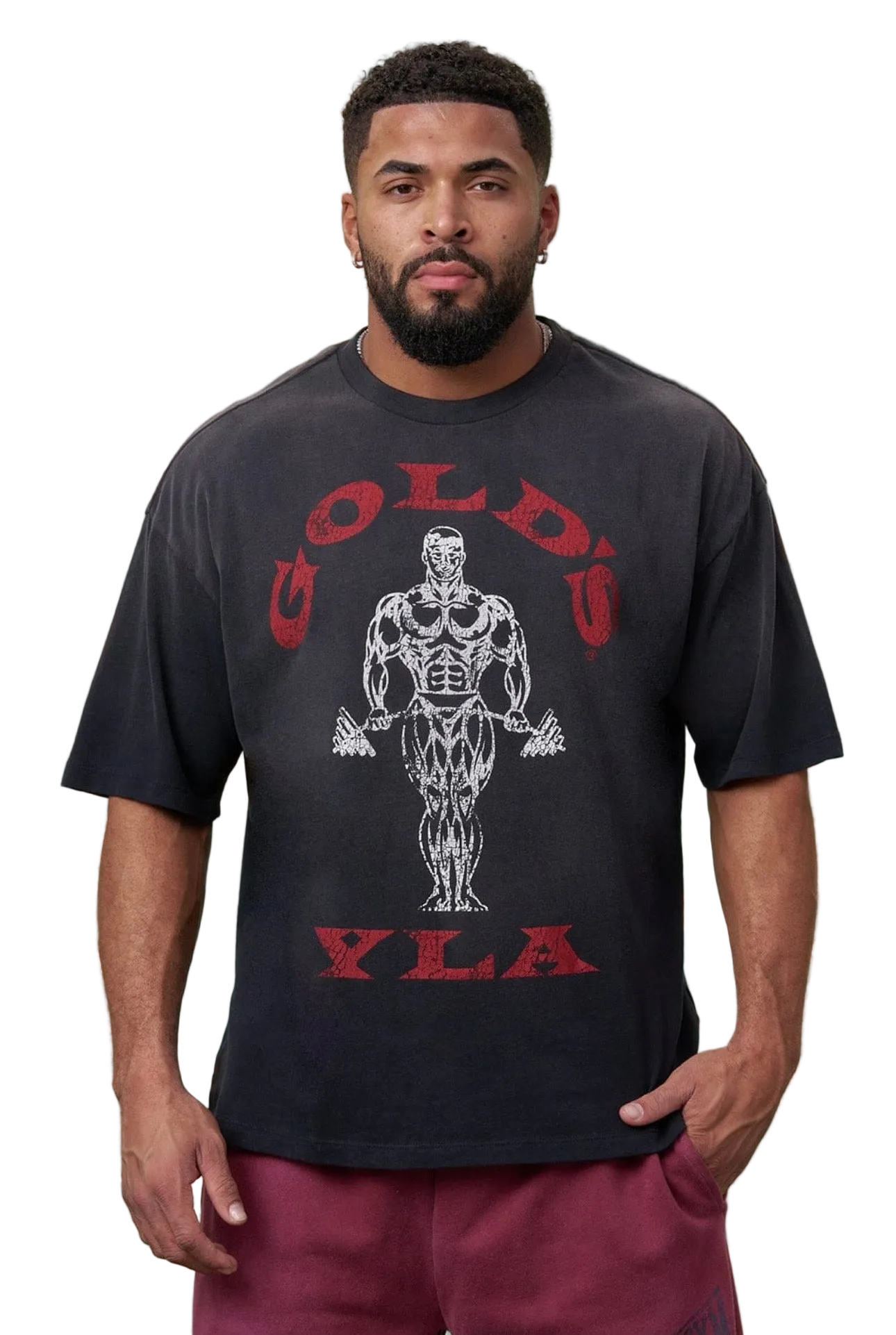GOLD’S IRON LEGACY ICON TEES-4213 (BLACK)