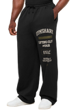 GYMSHARK GLOBAL LIFTING WIDE LEG PANTS (BLACK)