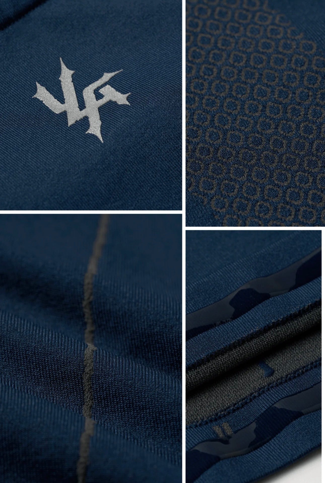 APEX COMPRESSION ZIP-UPS-8061 (BLACK)