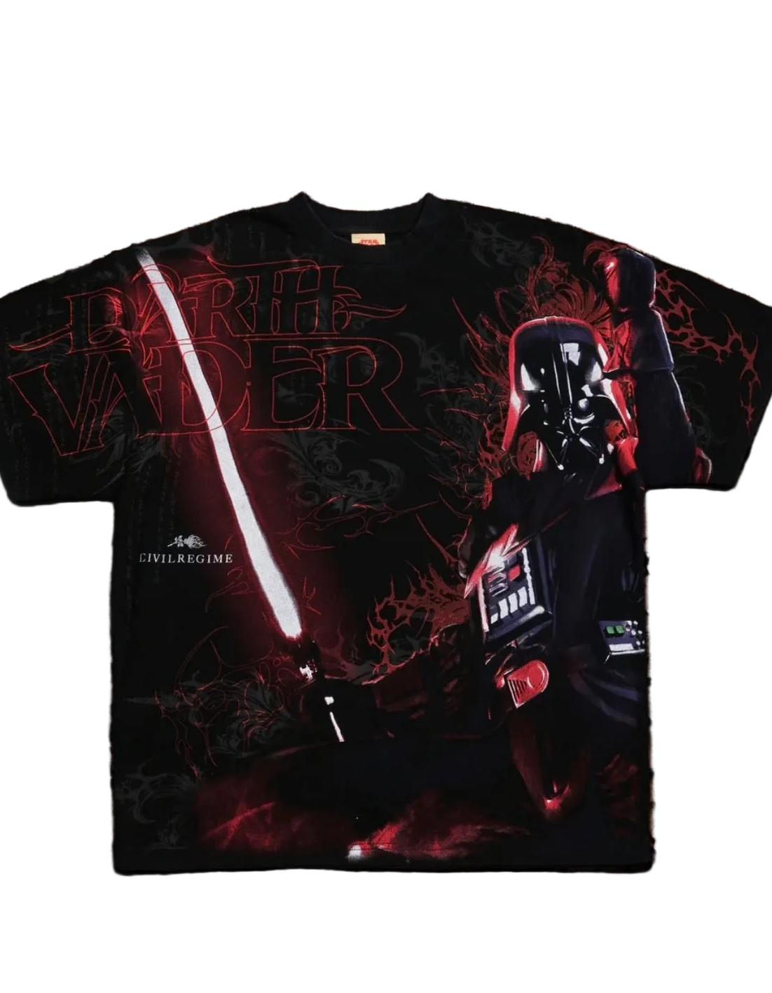 DARTH LORD AMERICAN CLASSIC OVERSIZED TEE IN VINTAGE BLACK