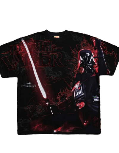 DARTH LORD AMERICAN CLASSIC OVERSIZED TEE IN VINTAGE BLACK