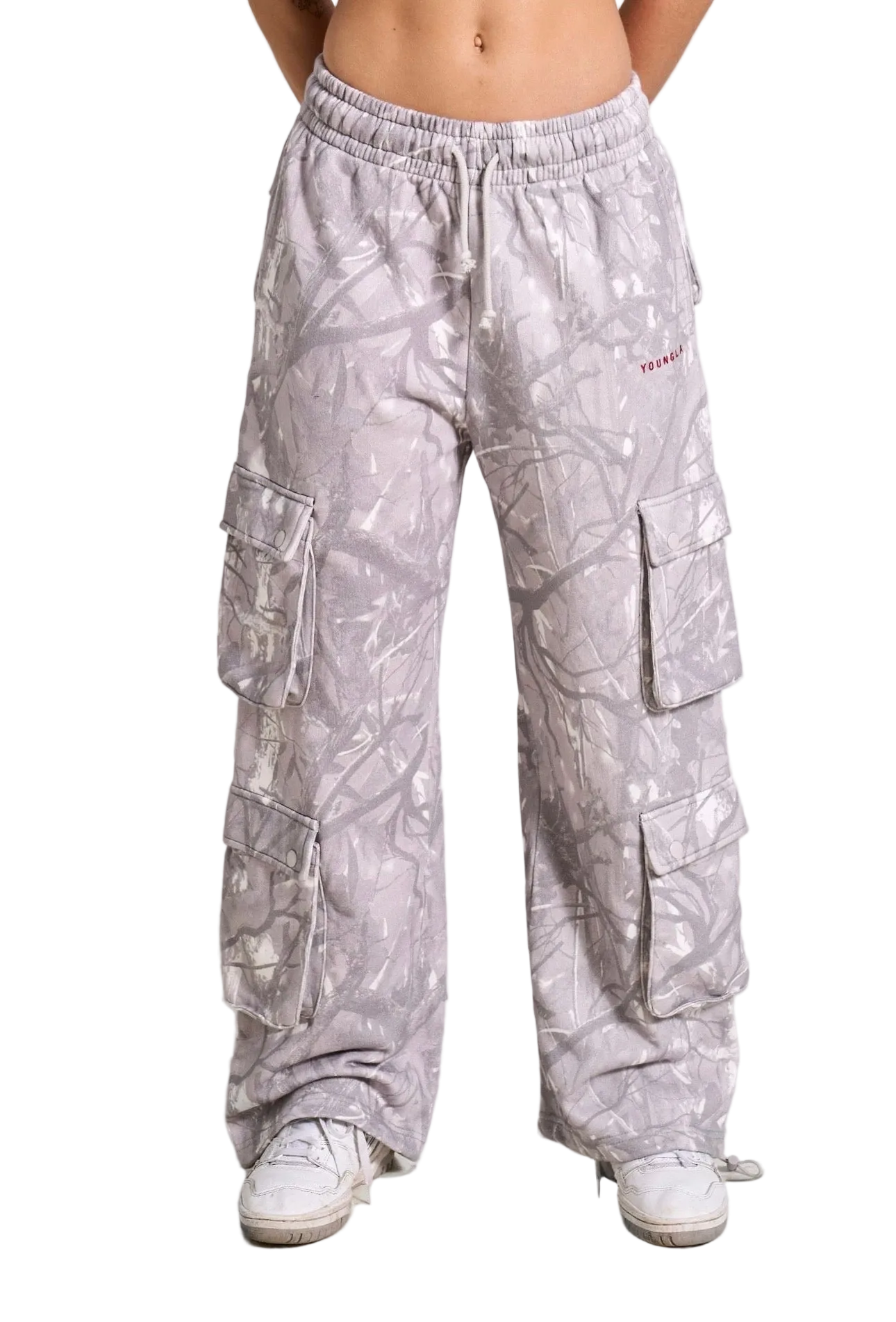 HUNTING SEASON CARGO JOGGERS-W251 (GREY CAMO)