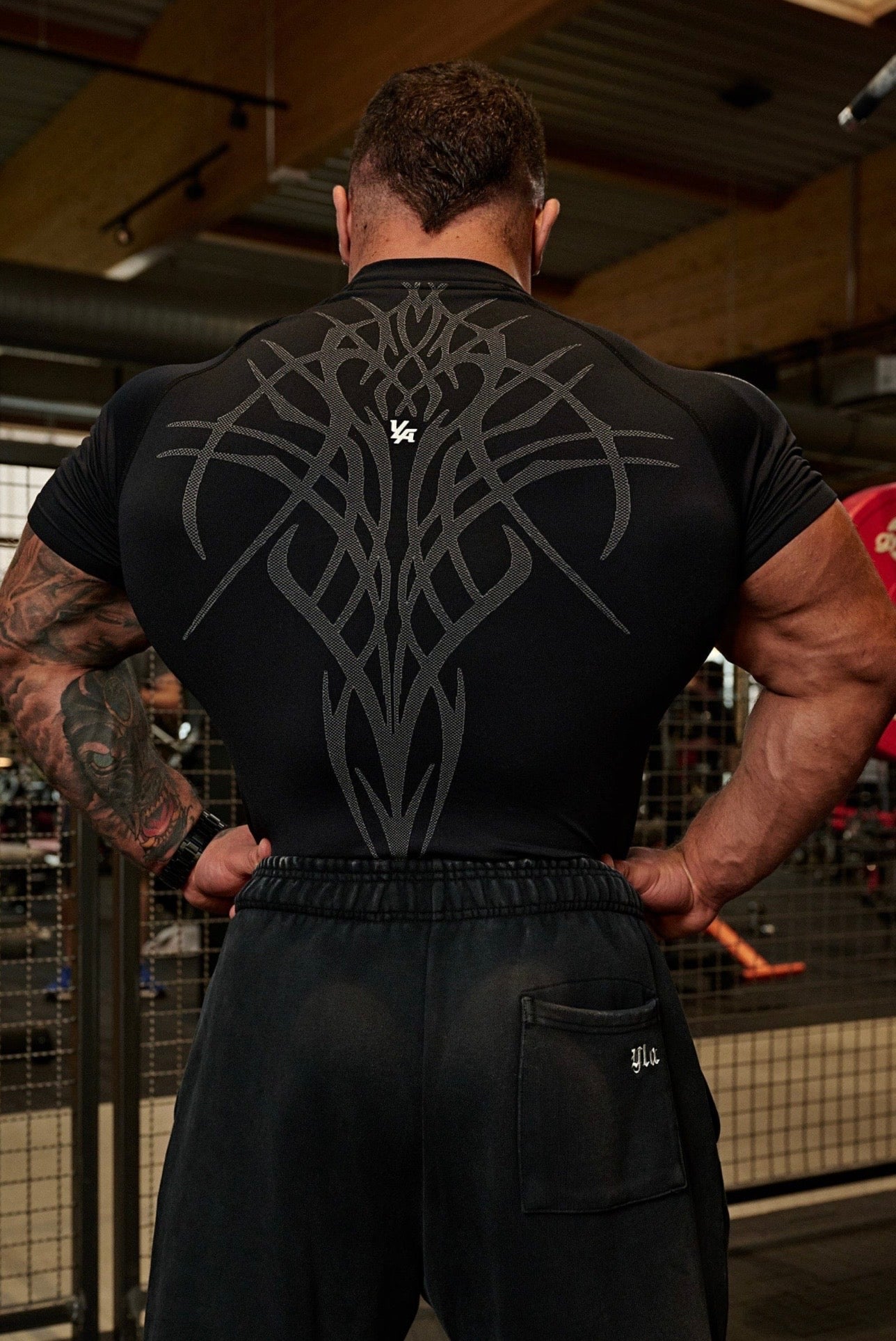 GOTHIC COMPRESSION TEES-4067