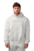 CLOUD 9 HOODIES-566 (OATMEAL)