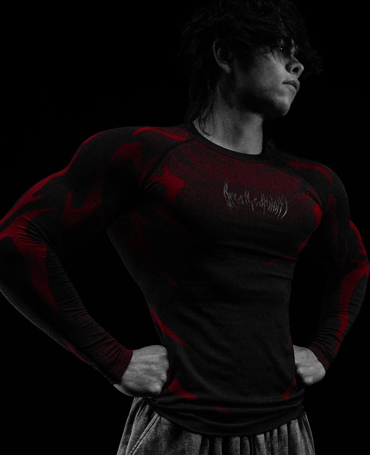 DOOM TECH ARMORED LONGSLEEVE COMPRESSION (NIGHTMARE)