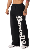 BIG PATCH SWEATS-2127 (BLACK)