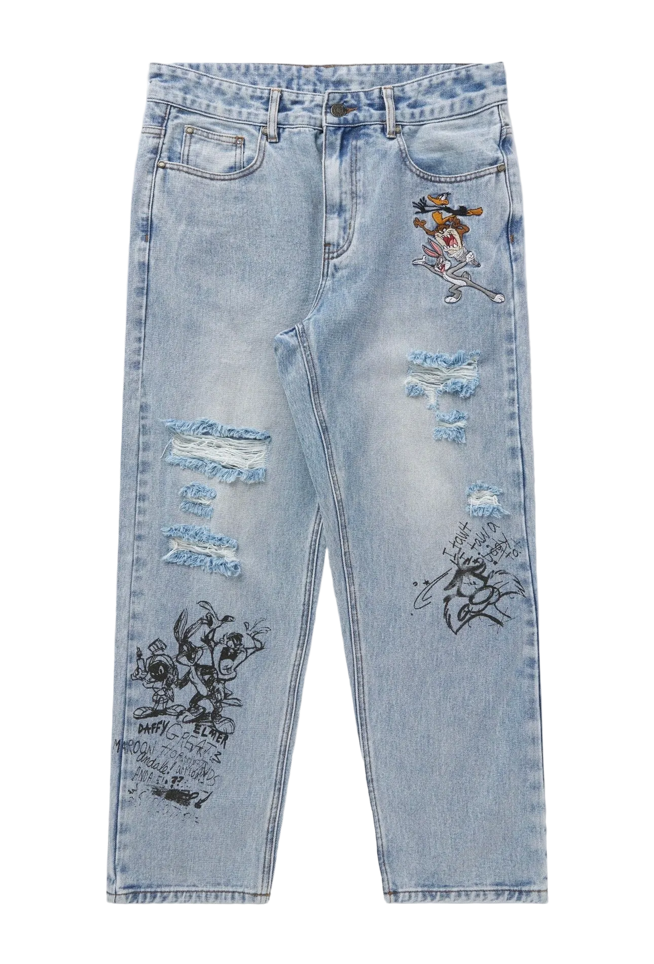 LOONEY TUNES DENIM JEANS-6035 (BLUE)