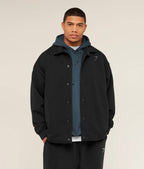 GYMSHARK POWER COACH JACKETS (BLACK/ASPHALT GREY)