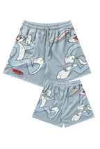 LOONEY TUNES BASKETBALL SHORTS-1098 (GREY)