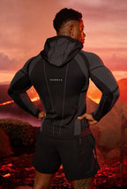 APEX COMPRESSION ZIP-UPS-8061-(RED)