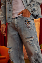 LOONEY TUNES DENIM JEANS-6035 (BLUE)