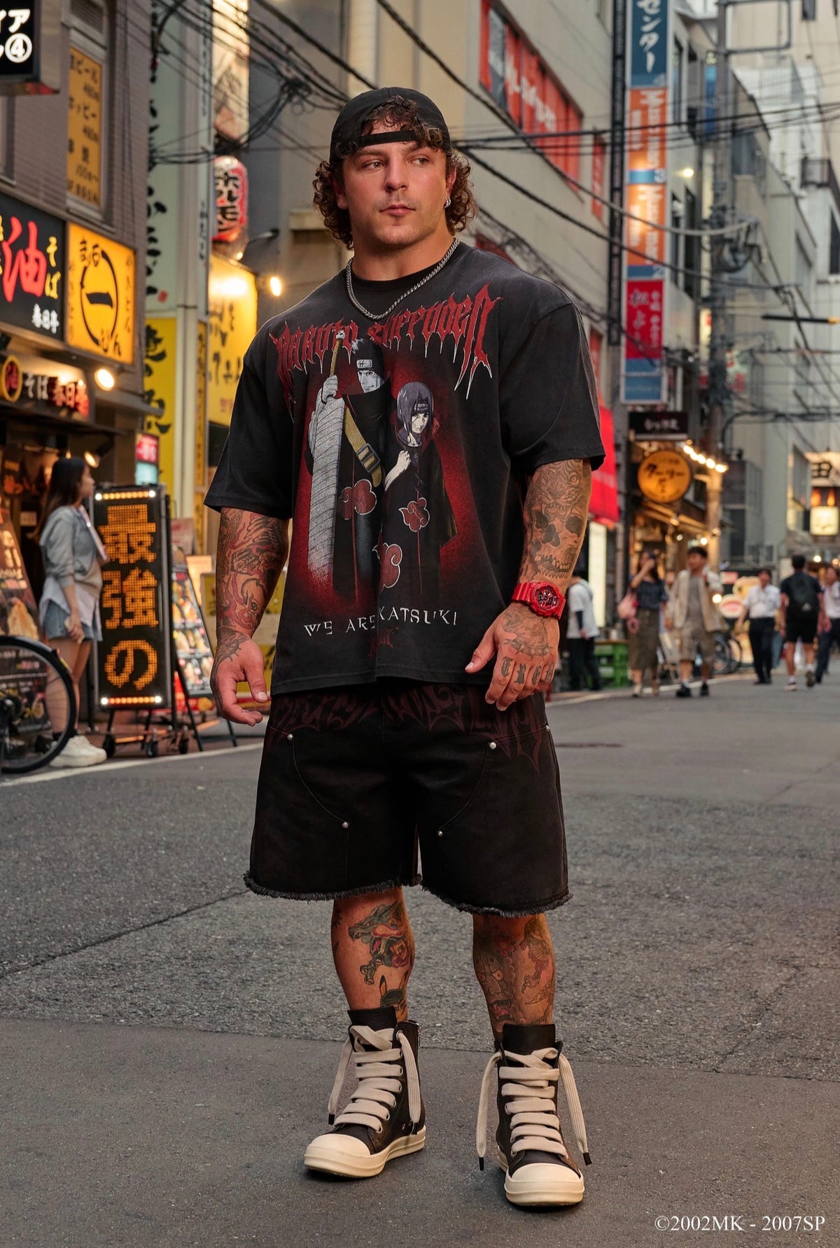 NARUTO ARTWORK TEES-4319 (ITACHI & KISAME)