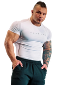AIRFLEX COMPRESSION TEES-4083 (WHITE)