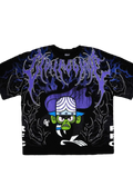 MOJO’S THORN RUSH “SIDE BY SIDE” 199X OVERSIZED TEE IN BLACK